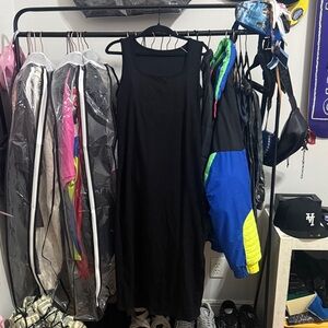 Valia Black and Orange Garment